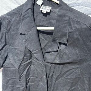 Black Button-Up Shirt